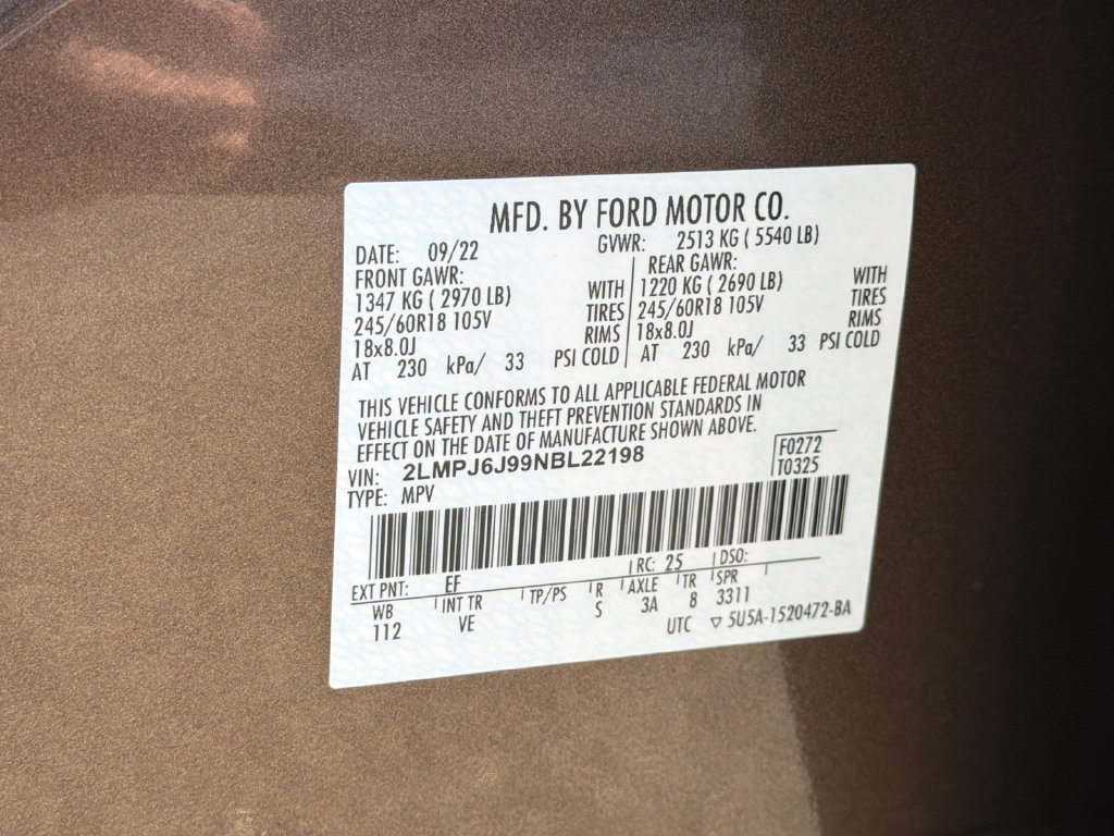 Used 2022 Lincoln Nautilus FWD image 32