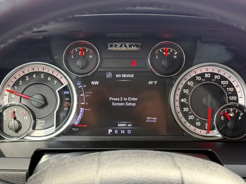 Used 2017 RAM 1500 Laramie w/ Convenience Group AWD/4WD image 24