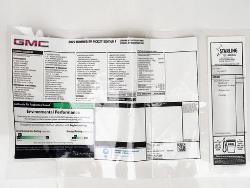 Used 2022 GMC Hummer EV Edition 1 w/ LPO, Illumination Package AWD/4WD image 84