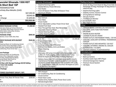 Certified 2021 Chevrolet Silverado 1500 RST w/ Convenience Package II image 5
