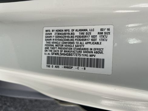 Used 2016 Honda Odyssey EX-L image 36