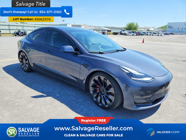 Used 2021 Tesla Model 3 Performance AWD/4WD image 5