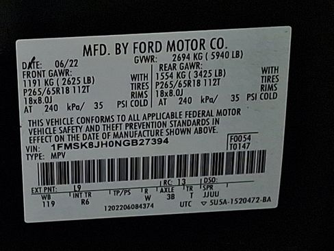 Used 2022 Ford Explorer Timberline image 25