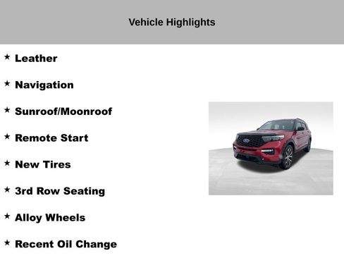 Used 2022 Ford Explorer ST-Line w/ Class IV Trailer Tow Package image 9