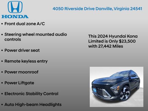 Used 2024 Hyundai Kona Limited image 17