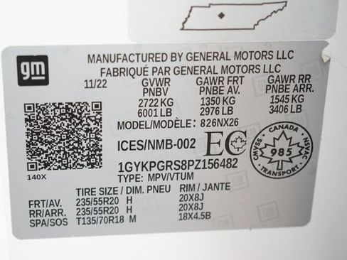 Used 2023 Cadillac XT6 Sport w/ Technology Package AWD/4WD image 39