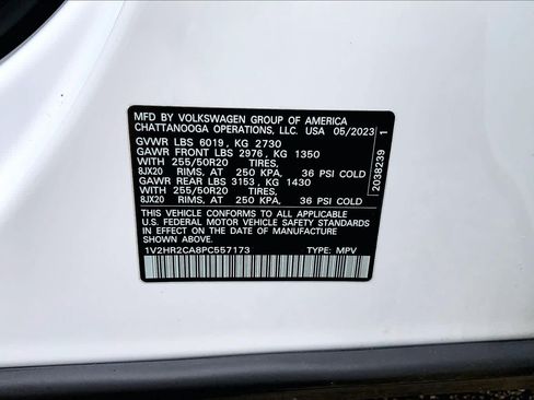 Used 2023 Volkswagen Atlas SE AWD/4WD image 37