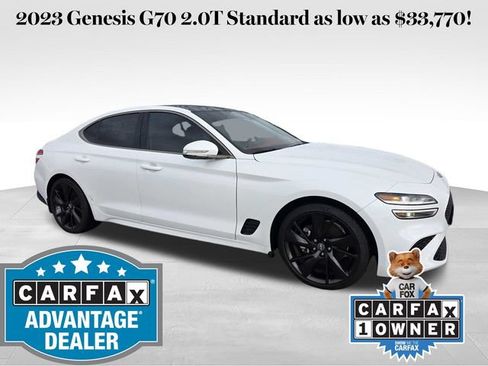 Used 2023 Genesis G70 2.0T w/ Sport Prestige Package RWD image 1
