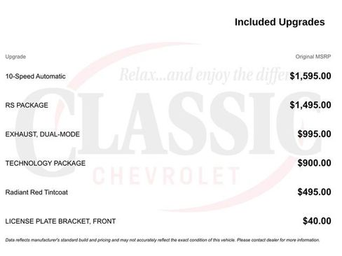 Used 2023 Chevrolet Camaro LT w/ RS Package RWD image 21