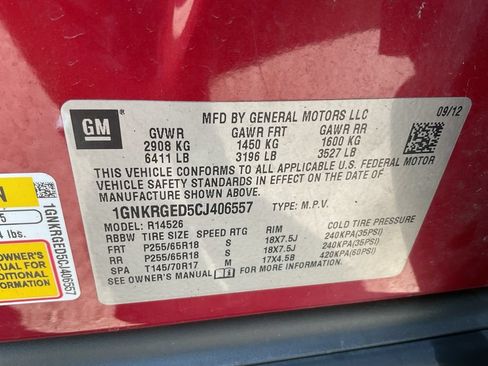 Used 2012 Chevrolet Traverse LT FWD image 36