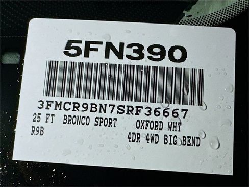 New 2025 Ford Bronco Sport Big Bend image 24