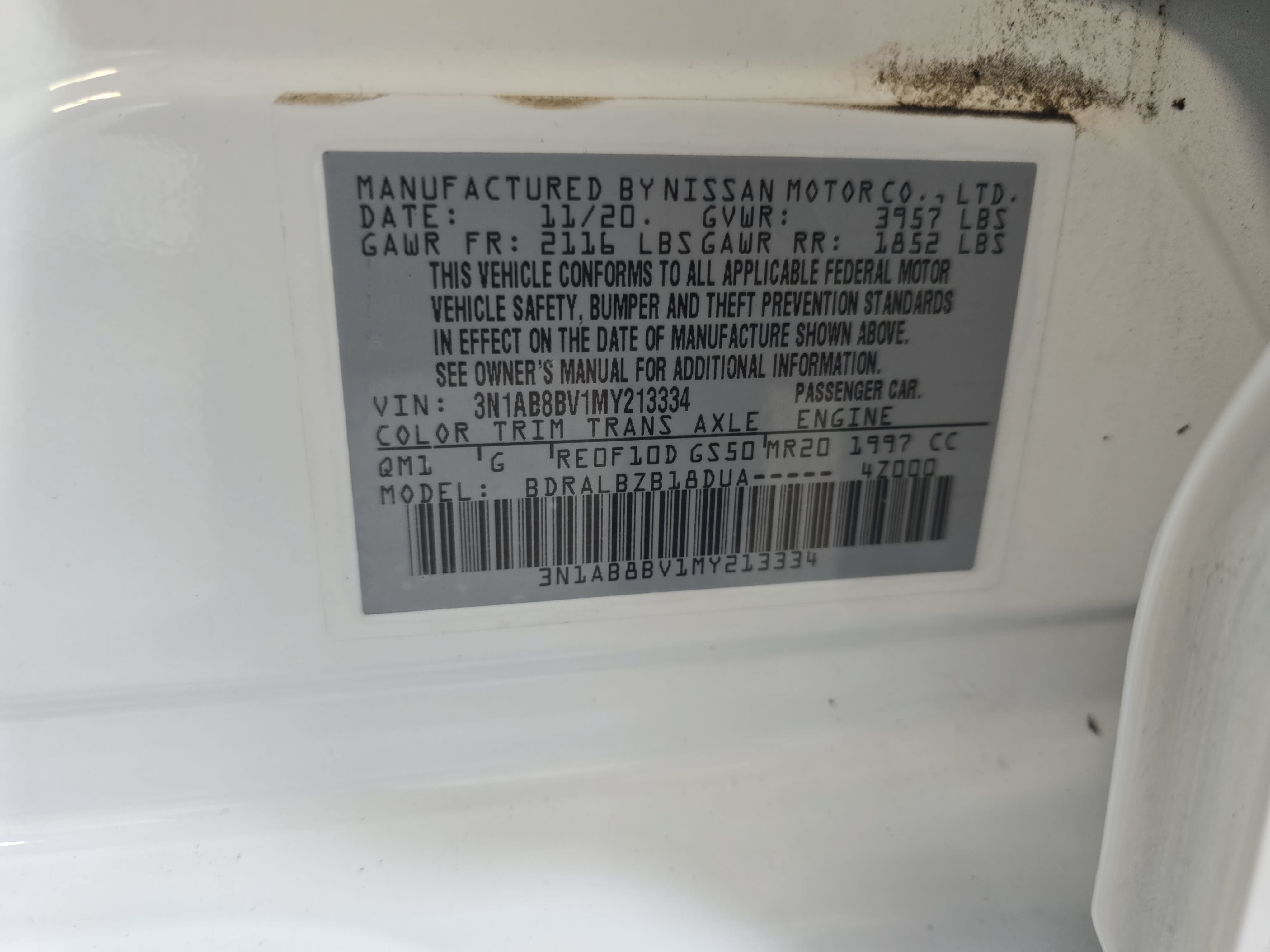 Used 2021 Nissan Sentra S FWD image 31