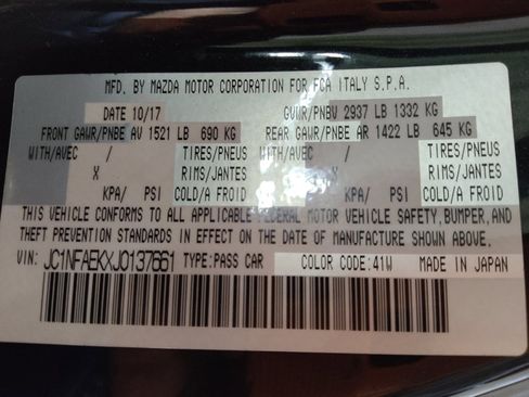 Used 2018 FIAT 124 Spider Abarth image 33