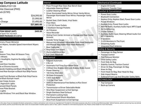 Used 2018 Jeep Compass Latitude w/ Trailer Tow Group image 4