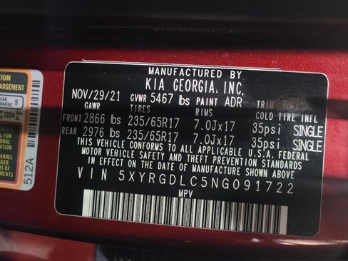 Used 2022 Kia Sorento LX image 33