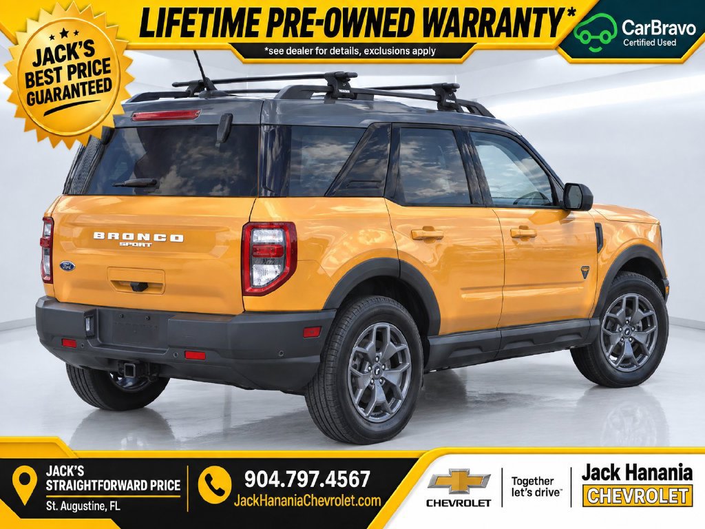 Used 2022 Ford Bronco Sport Badlands w/ Premium Package AWD/4WD image 7