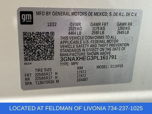 Certified 2023 Chevrolet Equinox LS w/ LS Convenience Package image 32