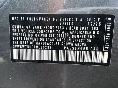 New 2026 Volkswagen Jetta Sport image 18