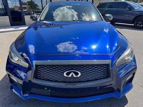 Used 2016 INFINITI Q50 Red Sport 400 AWD/4WD image 2