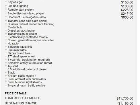 Used 2016 RAM 3500 Laramie w/ Convenience Group image 19