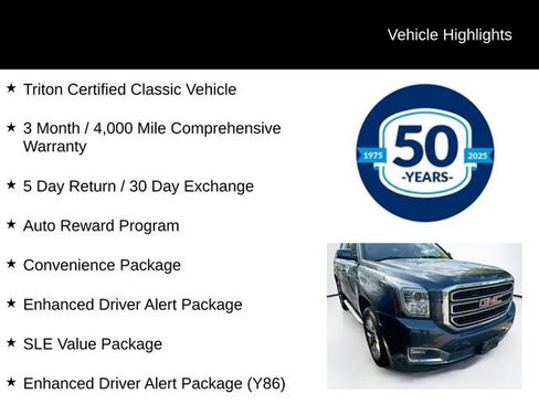 Used 2019 GMC Yukon SLE w/ SLE Value Package AWD/4WD image 5