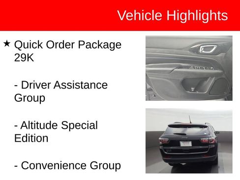 Used 2026 Jeep Compass Latitude w/ Quick Order Package 29K AWD/4WD image 12