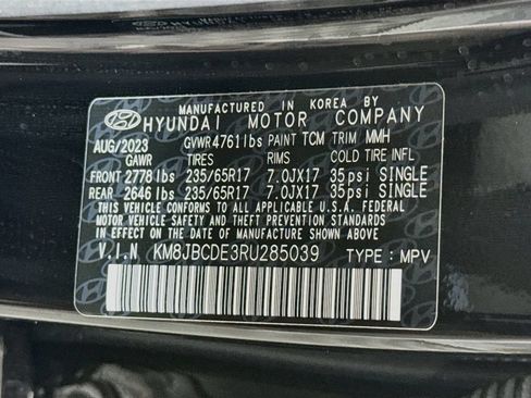 Certified 2024 Hyundai Tucson SEL AWD/4WD image 35