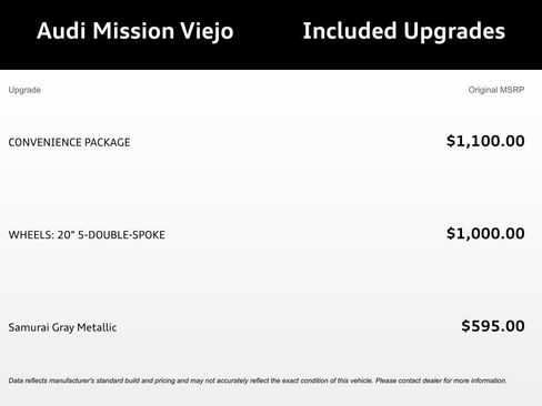 Certified 2025 Audi Q7 3.0T Premium w/ Convenience Package image 6