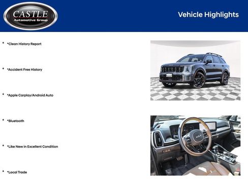 Used 2024 Kia Sorento SX Prestige w/ Olive Brown Leather Package AWD/4WD image 4