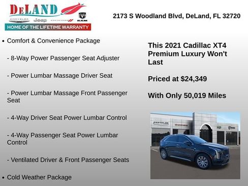 Used 2021 Cadillac XT4 Premium Luxury AWD/4WD image 18