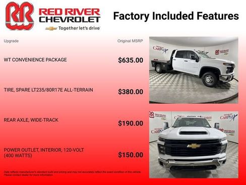 New 2025 Chevrolet Silverado 3500 W/T w/ WT Convenience Package AWD/4WD image 14