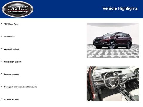 Used 2016 Honda CR-V Touring image 3