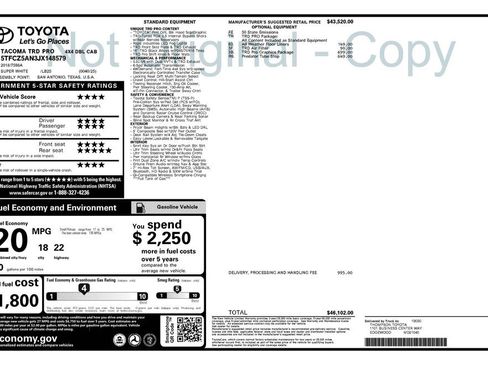 Used 2018 Toyota Tacoma TRD Pro image 4