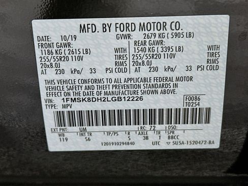 Used 2020 Ford Explorer XLT w/ Equipment Group 202A image 12