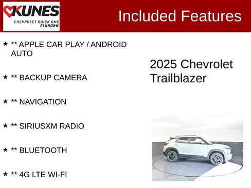 Used 2025 Chevrolet TrailBlazer LT AWD/4WD image 2