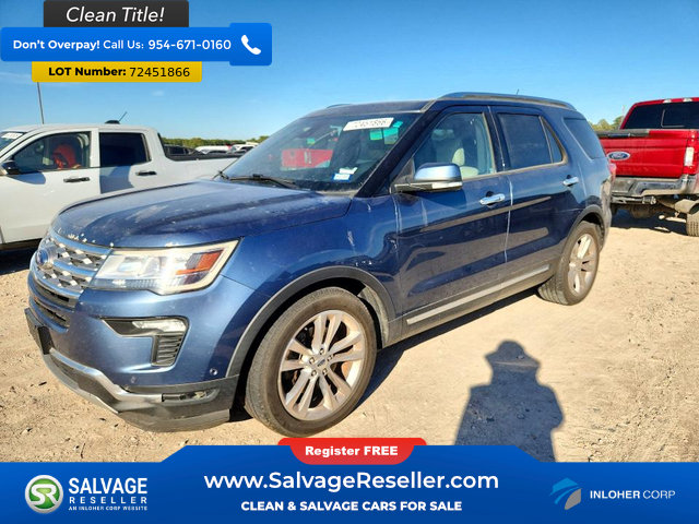 Used 2018 Ford Explorer Limited w/ Equipment Group 301A FWD image 1
