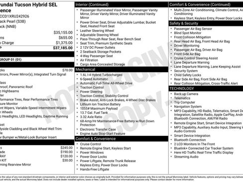 Used 2024 Hyundai Tucson SEL AWD/4WD image 7
