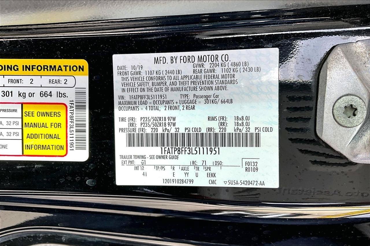 Used 2020 Ford Mustang GT Premium RWD image 19
