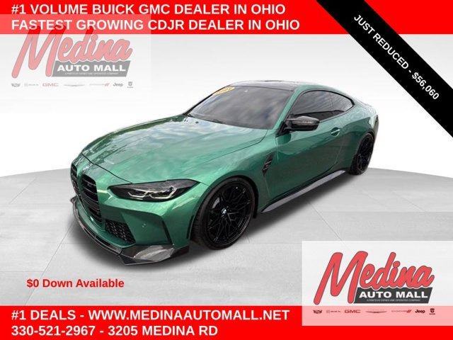 Used 2021 BMW M4 Competition w/ Executive Package RWD image 1