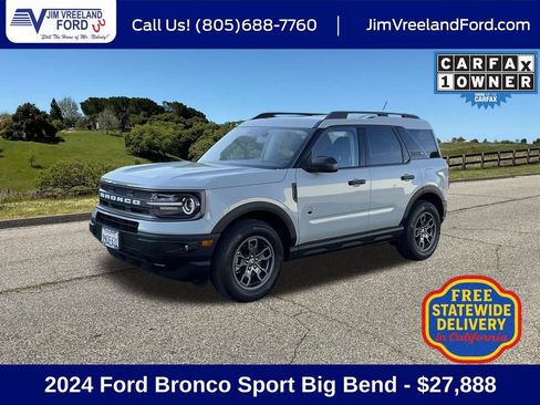 Used 2024 Ford Bronco Sport Big Bend w/ Convenience Package AWD/4WD image 1
