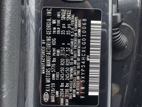 Used 2020 Kia Telluride SX FWD image 38