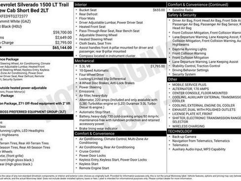 New 2026 Chevrolet Silverado 1500 LT Trail Boss AWD/4WD image 26