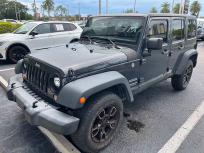 Used 2017 Jeep Wrangler Unlimited Sport w/ Quick Order Package 24S