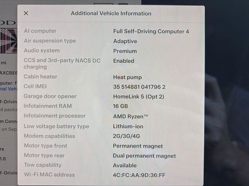 Used 2024 Tesla Model X Plaid AWD/4WD image 26