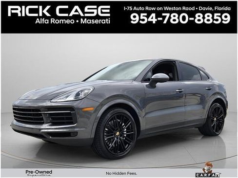 Used 2021 Porsche Cayenne Coupe AWD/4WD image 1