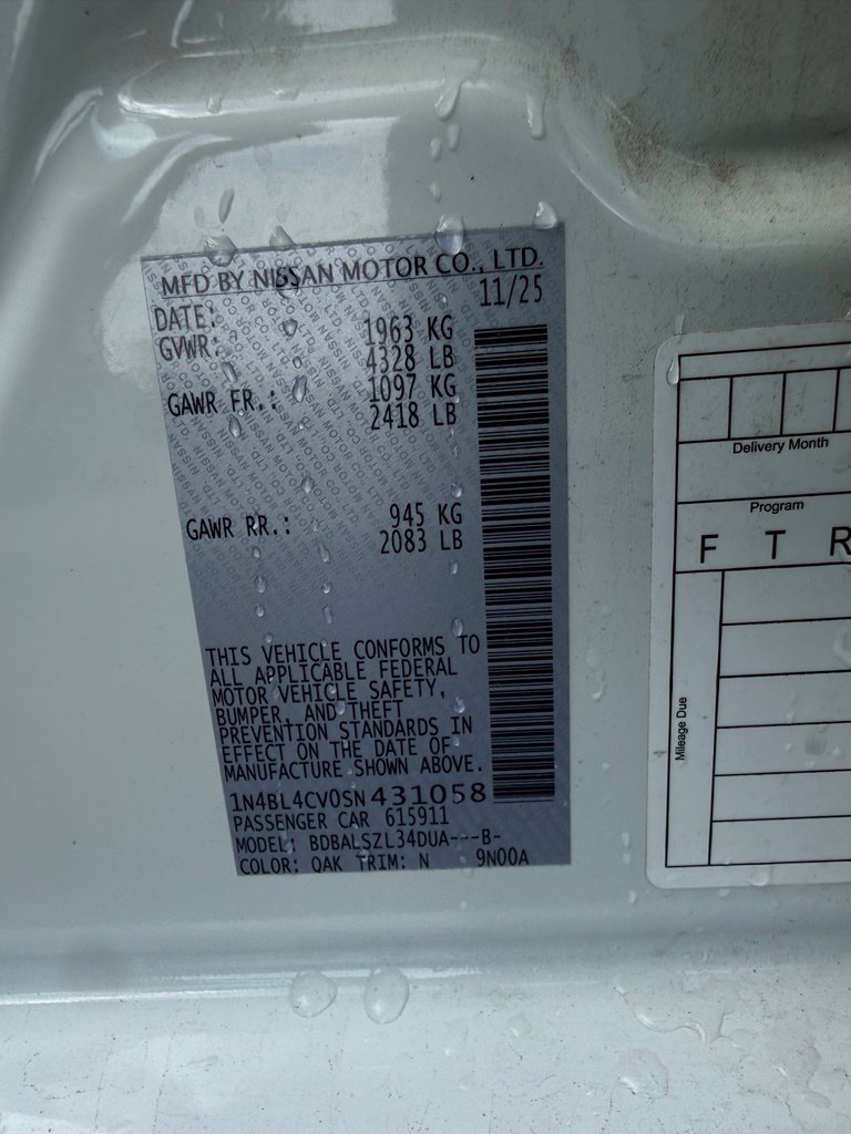 Used 2025 Nissan Altima 2.5 SR FWD image 32