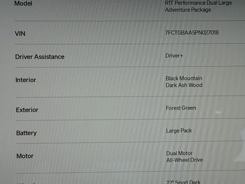 Used 2023 Rivian R1T Adventure image 2