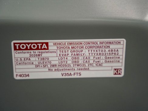 New 2026 Toyota Tundra Limited image 15