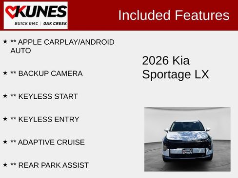 Used 2026 Kia Sportage LX FWD image 2
