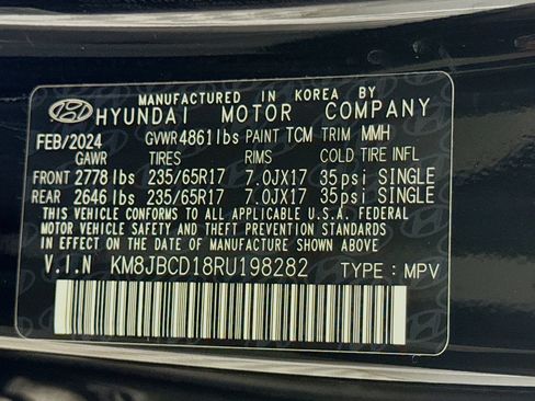 Used 2024 Hyundai Tucson Blue image 40